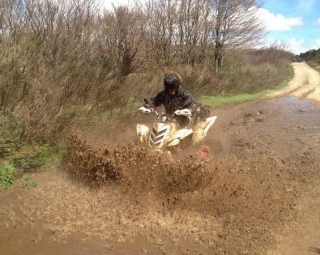 Quad et boue dans le 81